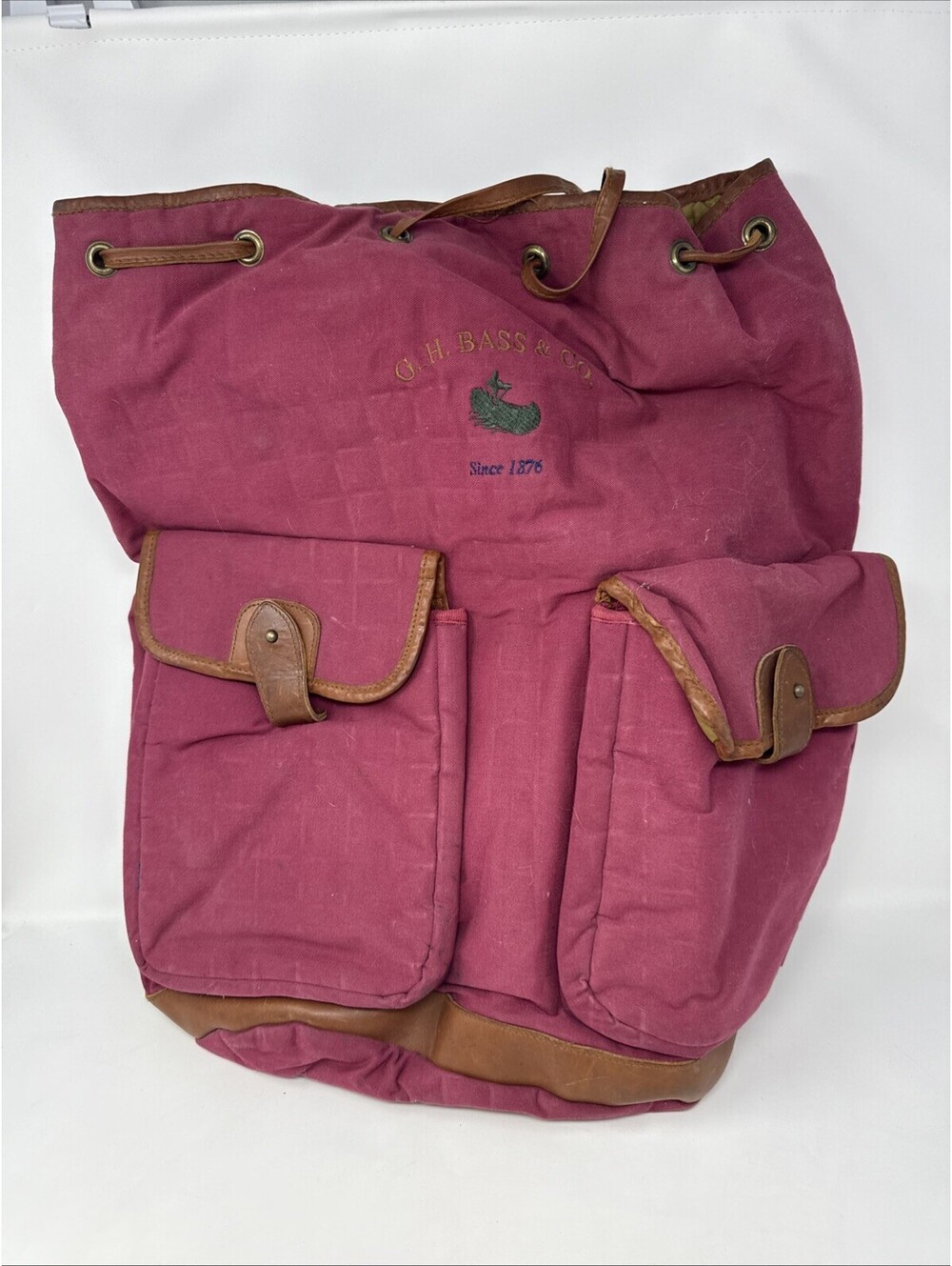 Vintage G.H. Bass And Co Bag Since 1876